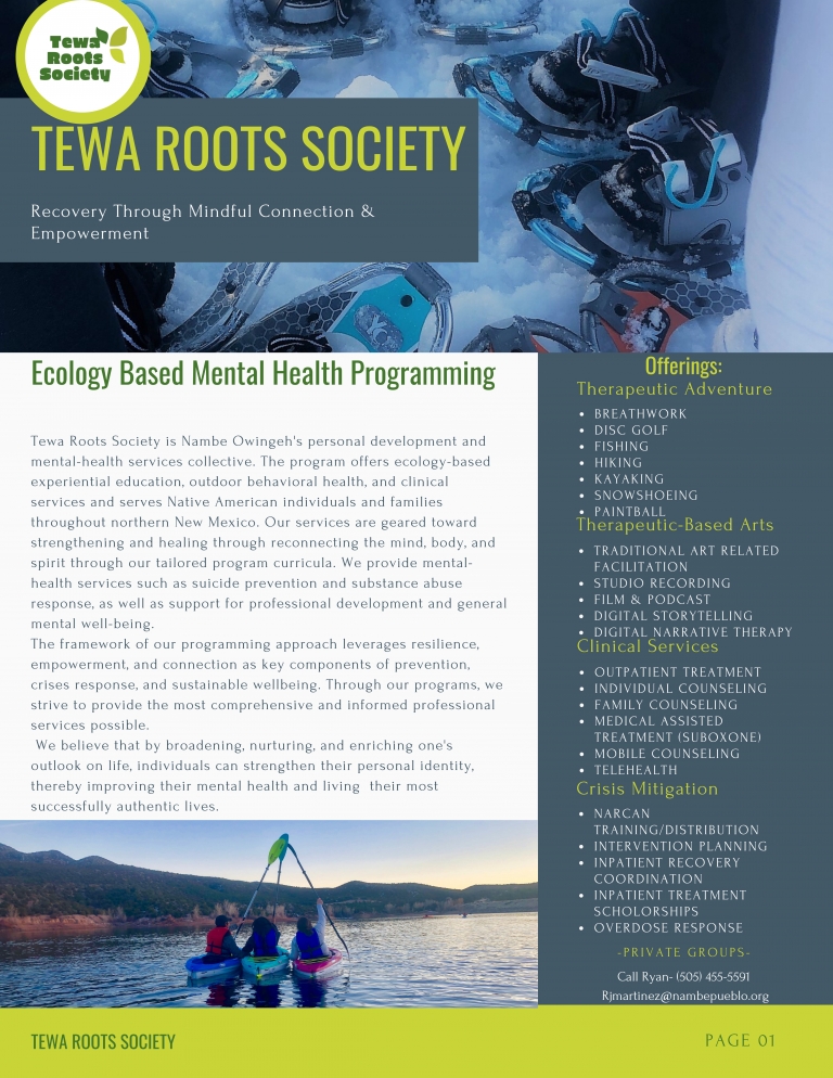 Nambé Pueblo | Nambé Falls – Tewa Roots Society